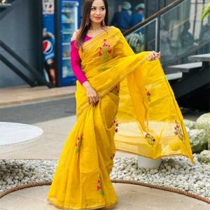 Yellow Saree